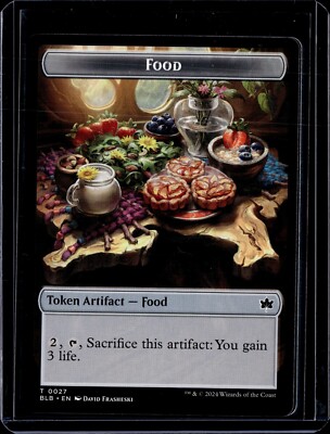 Food Token - 27 - BLB - NM - MTG Magic the Gathering | eBay