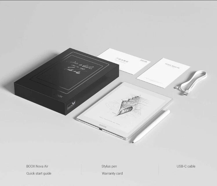 BOOX Nova Air 7.8 E-book Reader Tablet Front Light WiFi Android 32GB 235g JP NEW - Image 4 of 4