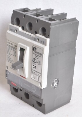 EEC AEG MCCB CBS-2S-150A 3 Pole 150A Circuit Breaker CRACKED