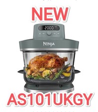 Ninja CRISPi PRO 7-in-1 XL Glass Air Fryer - Cyberspace AS101UKGY