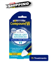 Compound W Freeze off Advanced Wart Remover with Accu-Freeze, 15 Applications