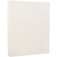 Jam Paper Strathmore 88Lb Cardstock - 8.5 X 11 Coverstock - 237 Gsm - Natural