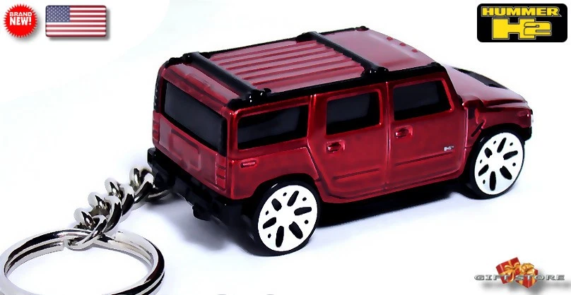 🎁🎄🎅 🆕 RARE KEY CHAIN RED BLACK HUMMER H2 4X4 CUSTOM Ltd Ed. 💕GREAT GIFT💕🎁 - Image 4 of 4