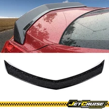 Fits 16-19 Cadillac ATS-V V Style Rear Trunk Spoiler Wing - Forged Carbon Fiber