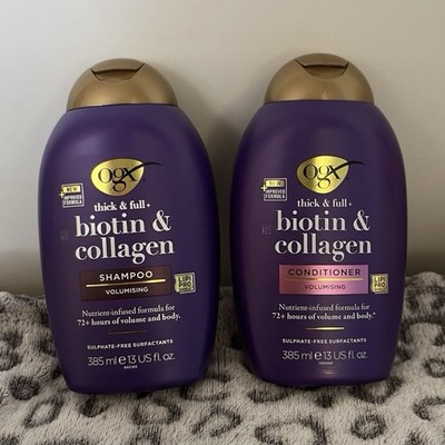 OGX - Neu Shampoo & Spülung thick & full Biotin & Collagen 385 ml