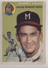1954 Topps Johnny Logan #122 0s4