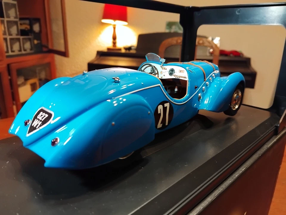 PEUGEOT 302 DARL MAT ROADSTER #27 LE MANS 1937 AU 1/18 NOREV 184702 - Photo 4/4