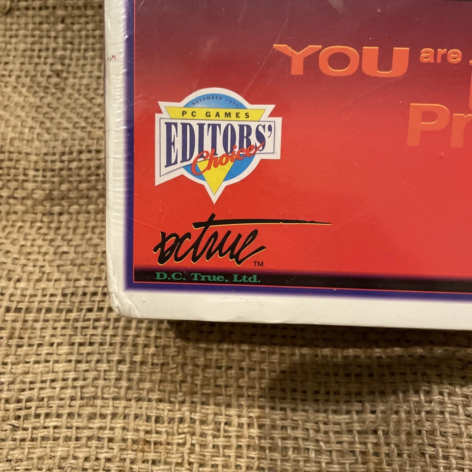 Shadow President PC 3.5" Big Box Game Vintage Floppy Disc Sealed 1992 IBM - Image 4 of 4