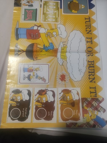 Panini The Simpsons Springfield Collection sticker Album Complete All Stickers - Picture 16 of 23