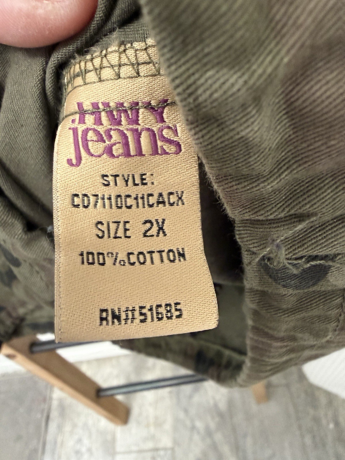 Camo Utility Jacket Hooded Drawstring Pockets Wom… - image 5