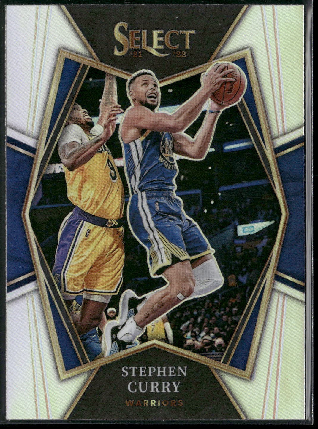 2021-22 Panini Select #121 Stephen Curry Silver Prizms