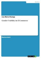 Gender Usability Im E-Commerce Lisa Maria Klumpp