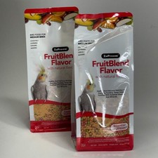 ZUPREEM 2 PACK FruitBlend Daily Medium Bird Food 14 oz. BB 05/27