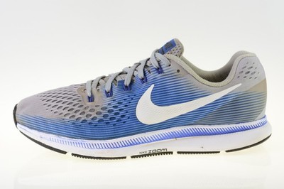 Nike Air Zoom Pegasus 34 Grau/Blau 880555-007 Herren Sneaker Gr. UK 9,5