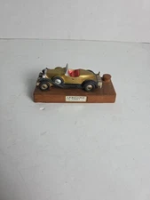 VINTAGE LIONSTONE WHISKEY AMARETTO  AUTOMOBILE 1931 STUTZ BEARCAT DECANTER Empty