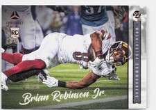 2022 Panini Chronicles #224 Brian Robinson Jr. Luminance Update Rookies Bronze