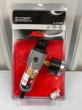 Air Regulator Filter ; Milton S1142 1/4" NPT Polycarbonate Mini Piggyback FR Duo