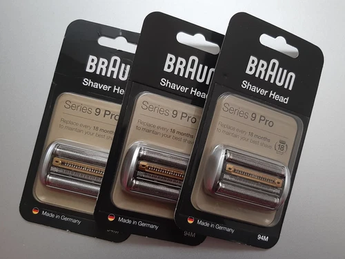 GENUINE BRAUN Series 9/Series 9 Pro Shaver Head Replacement 94M BRAND-IN BOX - Picture 3 of 3