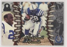 1998 Pacific Omega Marshall Faulk #98 HOF n1u