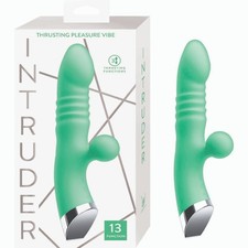 Nasstoys Ultimately Pleasurable Intruder Thrusting Pleasure Vibrator Mint, New