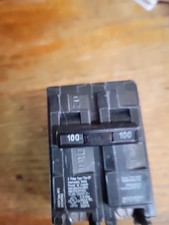 Siemens Q2100 100A 2 Pole 240V Circuit Breaker - Used