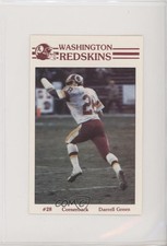 1985 Frito Lay Washington Redskins Police Darrell Green #1 HOF 9am