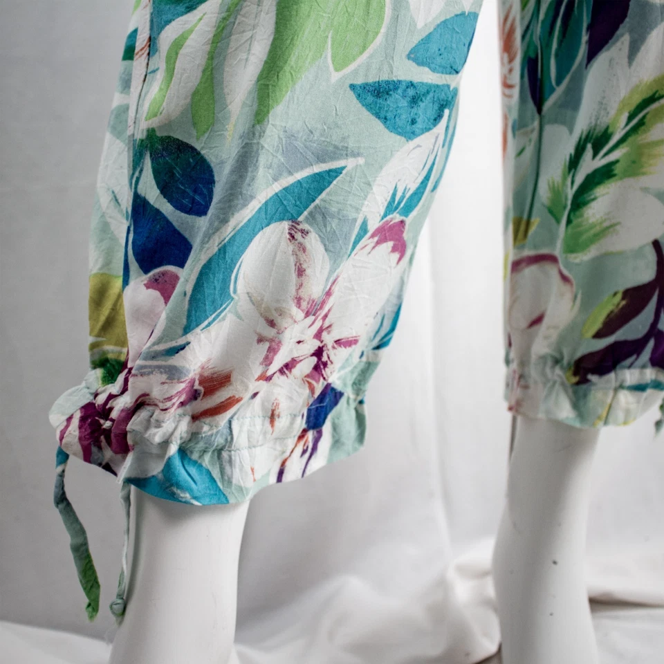 JAMS WORLD Nuevo Hawaii Tropical Floral Mujer Top Traje Talla 2XL, XXL Foto 2 de 4