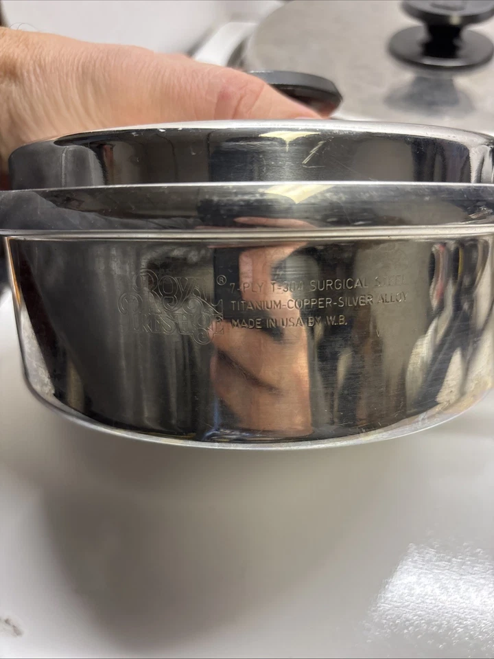 Royal Prestige 7 PC T-304 Set (NEEDS RESTORATION) - Image 2 of 4