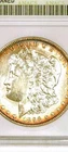 GOLDEN NUGGET SALOON 1896 $1 S MORGAN MS60 TONED BESUTY🤠😎