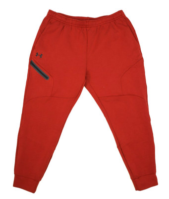 Under Armour Unstoppable Fleece Joggers Earthen Orange Red Lounge