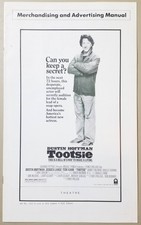 TOOTSIE (1982 DUSTIN HOFFMAN Movie)  Original Pressbook / Advertising Manual