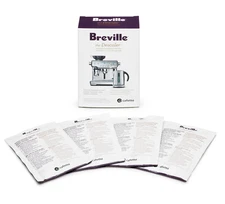 PACK of 4 Breville Espresso Machine The DESCALER Four Packets Genuine Original