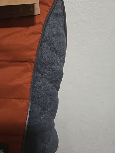 Eddie Bauer Dog Vest/Coat/Jacket Brown Grey Fleece Lined Size Small 12-20 Lbs Ne - Picture 3 of 11
