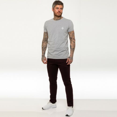 Kruze Mens Chino Trousers Slim Fit Chinos Cotton Stretch Casual Work Pants UK - Picture 26 of 50
