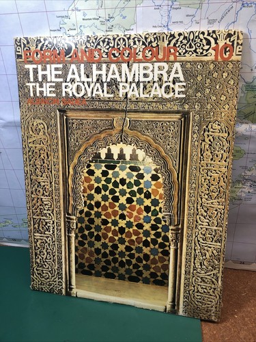 THE ALHAMBRA ROYAL PALACE FORM AND COLOR,  1969 Vintage Collectible Book - Picture 1 of 10