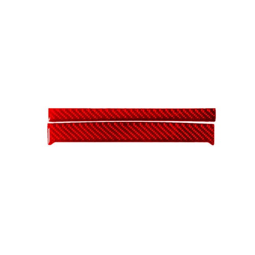 Red Carbon Fiber Interior Center Console Cover Trim For Toyota Tacoma 2013-14 6x - Foto 6 di 12