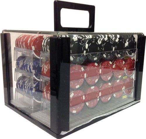 Caddy 600 Poker Chips Carrier Caddy WITH 6 Chip Racks Holds 600 Chips Storage * - Picture 3 of 3