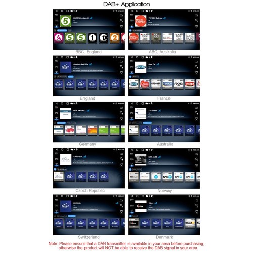 Erisin Digitalradio Antenne DAB+ verstärkte Antenne für Android Autoradio ES384 - Bild 3 von 8
