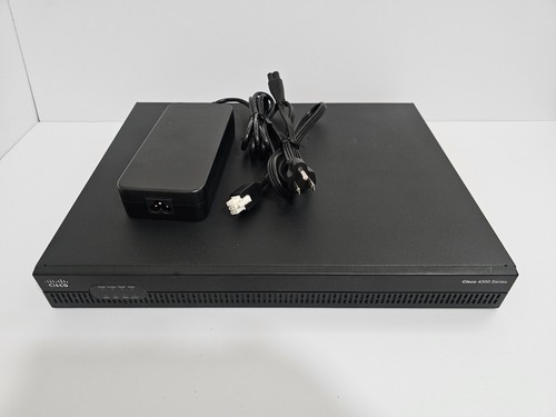 Cisco ISR4321-V/K9 Cisco ISR 4321 Bundle, w/UC License and PVDM, Test Good - Picture 2 of 2