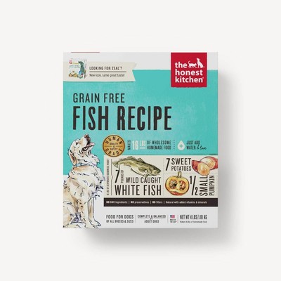 The Honest Kitchen Force Grain Free Dehydrated Fish Dog Food