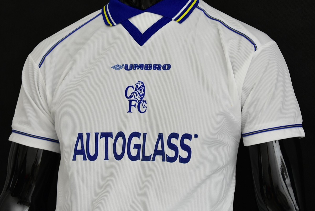The Blues 1998-00 CFC UMBRO Chelsea FC Away Shirt SIZE L