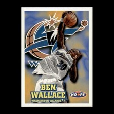 Ben Wallace 1998-99 Hoops Washington Wizards #329 R331F 51