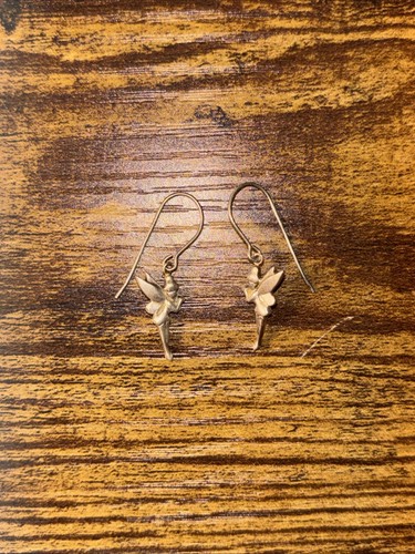 Disney Peter Pan Tinker Bell Charms Ohrhänger Farbe-Silber so süß! LESEN - Bild 6 von 16
