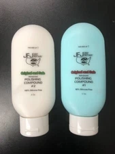 BLUE & WHITE POLISH COMPOUND 5 OZ EACH- 2 PACK