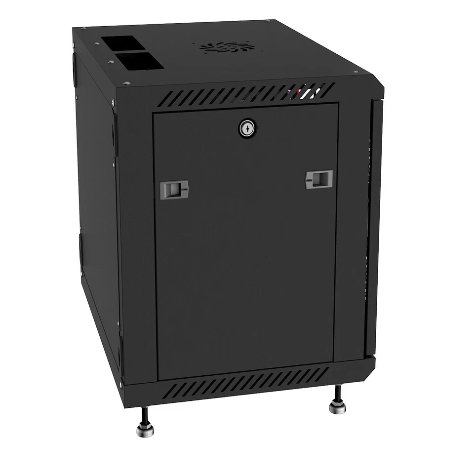15U 24" Deep Wall Mount Network Server Rack Cabinet Enclosure 3FREE ACCESSORIES - Image 4 of 4