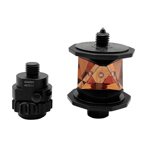 MPR122 360 Degree Reflective Prism+ GAD31 Adapter For Total Station Surveying - Picture 2 of 5