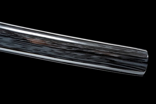 All Black Handmade Full Tang Japanese Samurai Katana Sword Sharp Carbon Steel - Picture 10 of 12