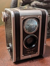 Kodak Duaflex 1947 Box Camera Vintage TLR Camera Uses Kodak 620 Film Real Nice