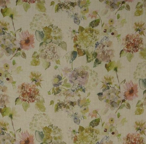 Designers Guild Curtain Fabric 'PALACE FLOWER' 2.2 METRES 220cm LINEN 100% LINEN - Picture 2 of 7