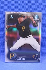 2016 Bowman Chrome Prospects Refractor /499 Yeudy Garcia #BCP156 RC 1st SP